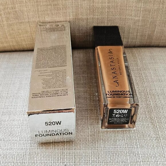 Anastasia Beverly Hills Foundation Luminous 520W 30ml/1 fl oz New in box - Picture 6 of 13